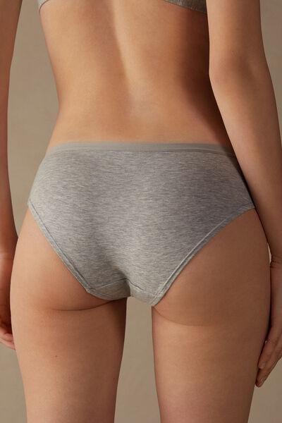 Grey Full-Coverage Knickers, , large image number 3