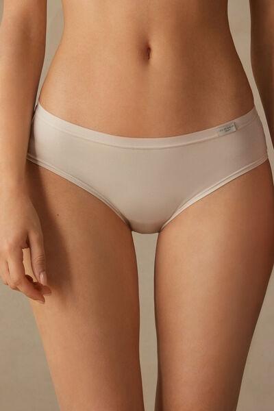Pink Full-Coverage Cotton Knickers, , large image number 0
