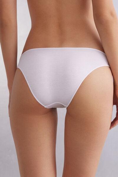 White Low Rise Knickers, , large image number 3