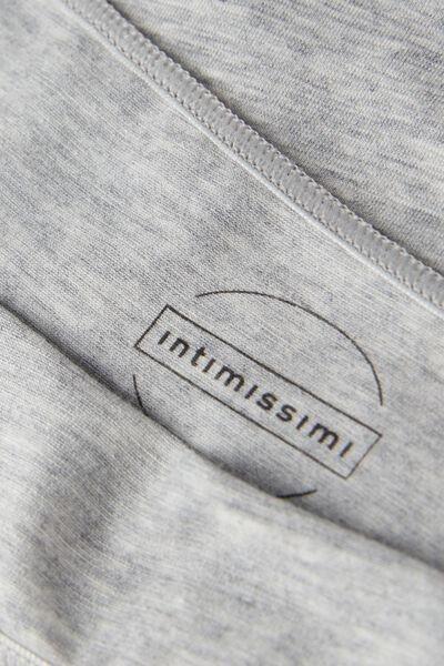 Grey Low Rise Cotton Knickers, , large image number 4