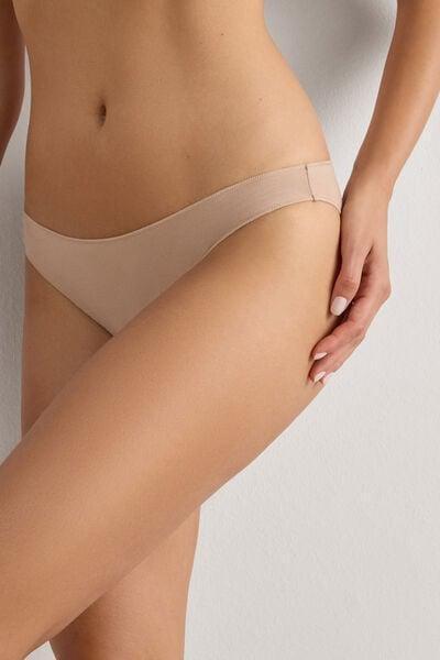 Beige Low Rise Knickers, Soft Beige, large image number 5