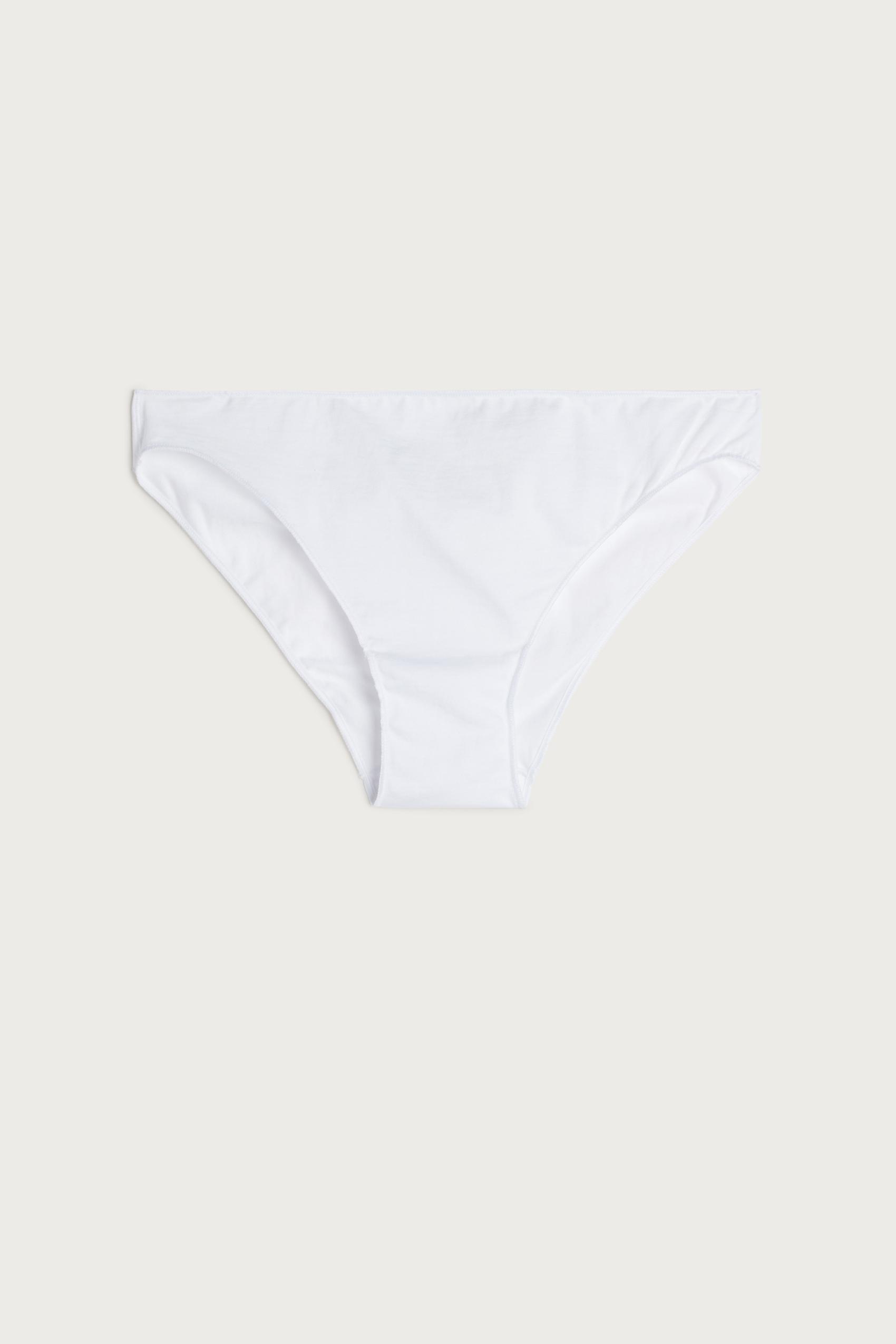 White Cotton Panties, , large image number 2