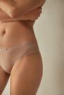 Intimissimi - Soft Beige Cotton And Lace Briefs, Women