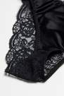 Intimissimi - Black Silk And Lace Briefs, Women