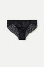 Intimissimi - Black Silk And Lace Briefs, Women