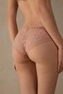 Intimissimi - Satin Pink Silk And Lace Briefs, Women