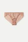 Intimissimi - Satin Pink Silk And Lace Briefs, Women