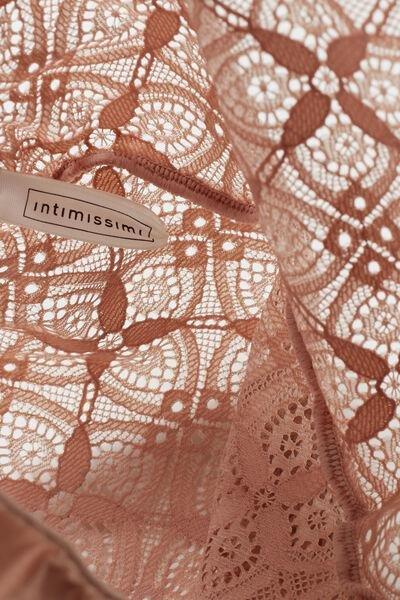 Intimissimi - Pink Silk And Lace Briefs