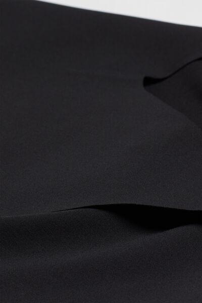 Black Raw-Cut Microfibre Briefs, , large image number 5