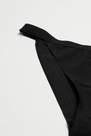 Intimissimi - سروال داخلي أسود غير مرئي مع أحزمة جانبية ، للنساء