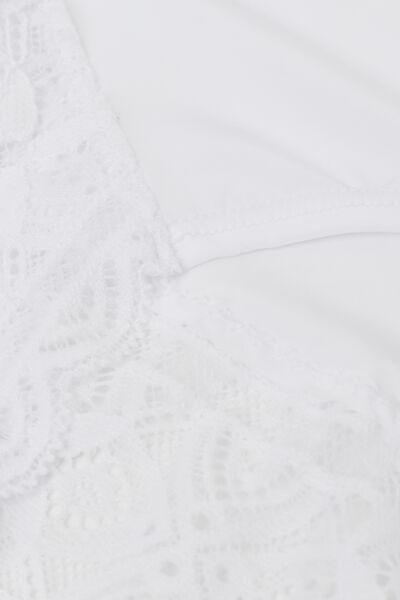 BIANCO Ultralight Microfibre and Lace High-Waisted Briefs, , large image number 4