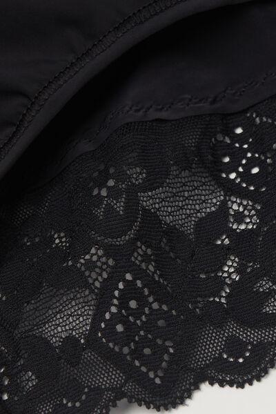 Black High-Waisted Briefs, , large image number 4