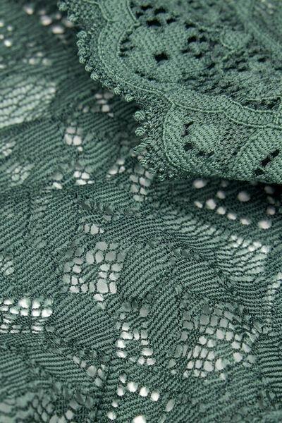 Green Low-Rise Lace Knickers, 5601_941J, large image number 4