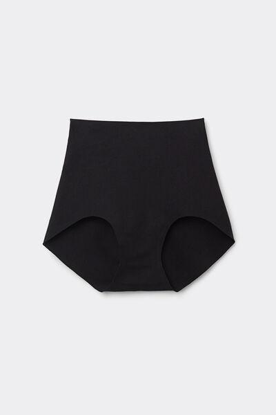 Black High-Waisted Briefs, , large image number 1