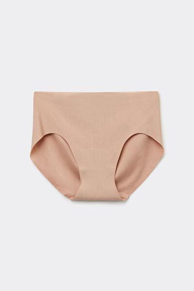 Beige High-Waisted Knickers, Soft Beige, large image number 3