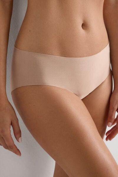 Beige High-Waisted Knickers, Soft Beige, large image number 7