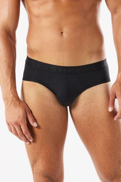Microfiber Briefs with Logo Detail, , large image number 2