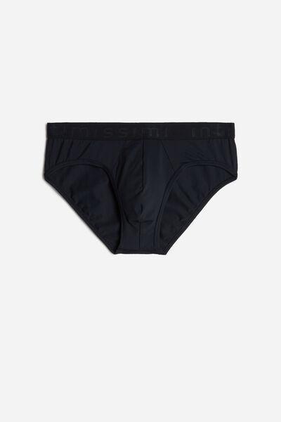 Intimissimi - Blue  Microfiber Briefs Detail