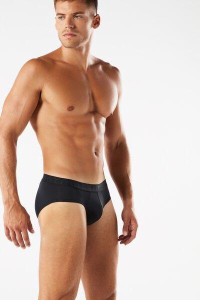 Intimissimi - Blue  Microfiber Briefs Detail