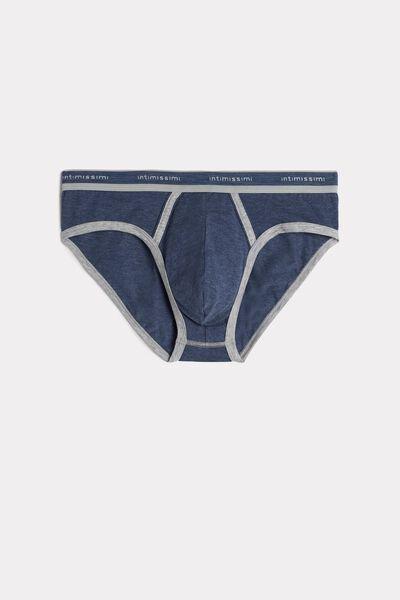 Navy Stretch Briefs, , large image number 2