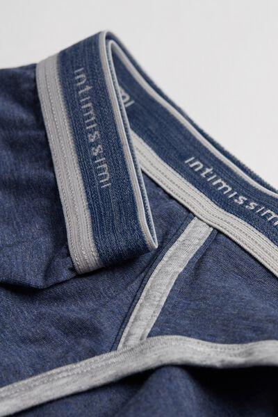 Navy Stretch Briefs, , large image number 5