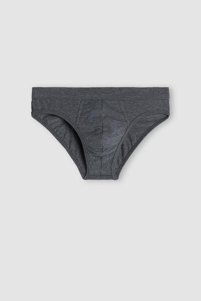 Grey Elasticated Briefs, , large image number 2