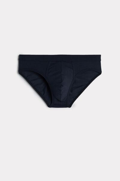 Navy Elasticated Briefs, , large image number 2