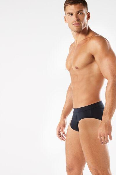 Navy Elasticated Briefs, , large image number 4