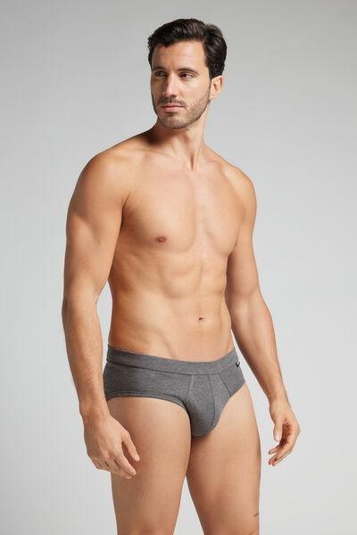 Grey The Indestructible Superior Cotton Briefs, Graphite Grey Blend, large image number 5