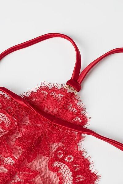 Red Undress to Impress 80s Style Thong, , large image number 4