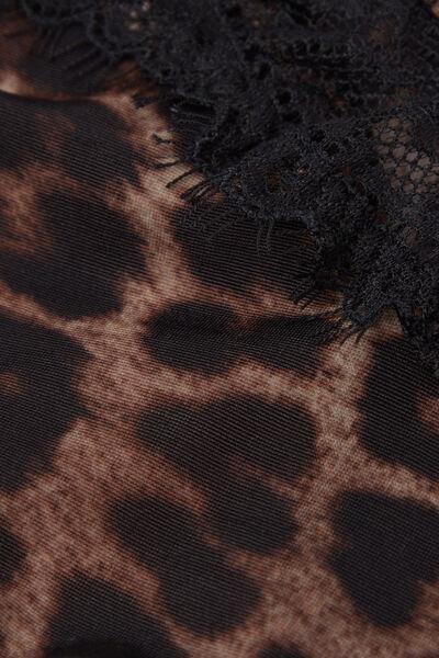 Multicolour Animal Print Thong, , large image number 4
