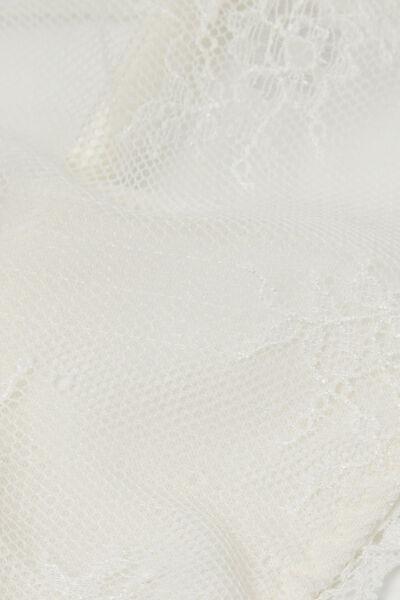 Ivory Glisten In Light '80S-Style Strappy Thong, , large image number 4