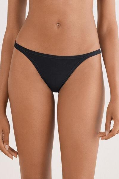 Black The Sensual Thong, Black, medium