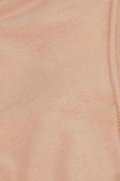 Beige Ultralight Cotton Thong, Soft Beige, large image number 4