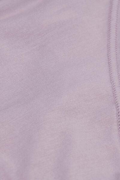 Lilac Ultralight Cotton Side Straps Thong, 5601_056K, large image number 4