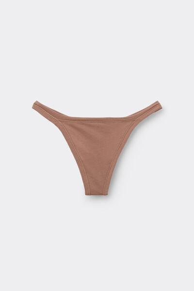 Caramel The Sensual Cotton Side Straps Thong, , large image number 0
