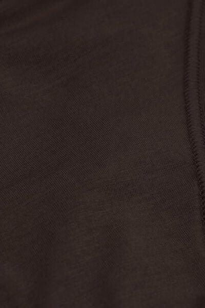 Mocha Brown Ultralight Cotton Side Straps Thong, 5601_705J, large image number 4