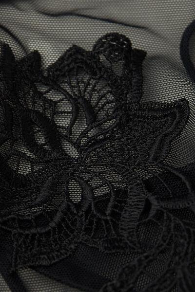 Black Layers Of Lust Side Straps Thong, , large image number 4
