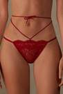 Intimissimi - Red Loosen Heartstrings Side Straps Thong