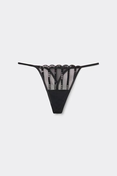 NERO See the Magic Thong with Side Straps, , large image number 2