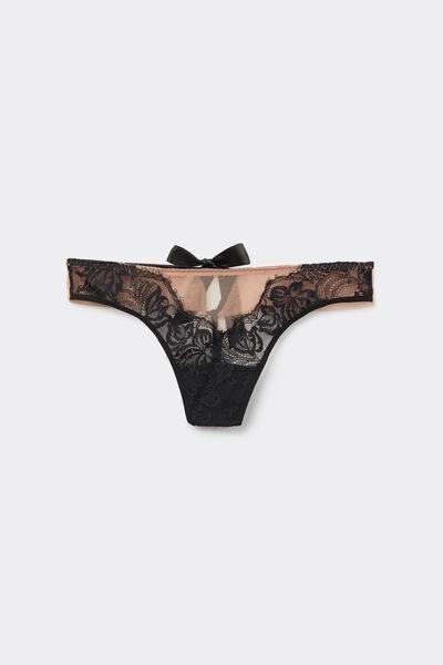 Multicolour The Simplest Pleasures String Thong, , large image number 1