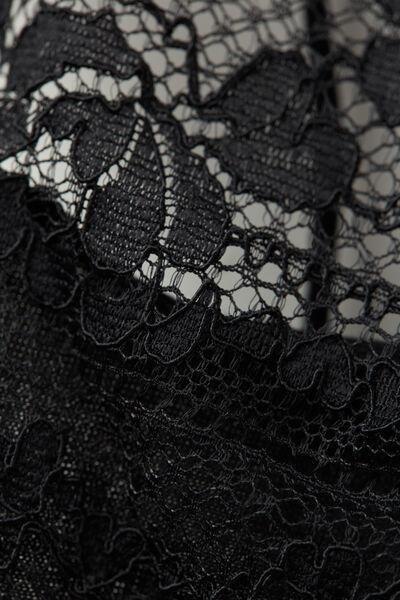 Black Sleepless Nights String-Tanga Thong, Black, large image number 4