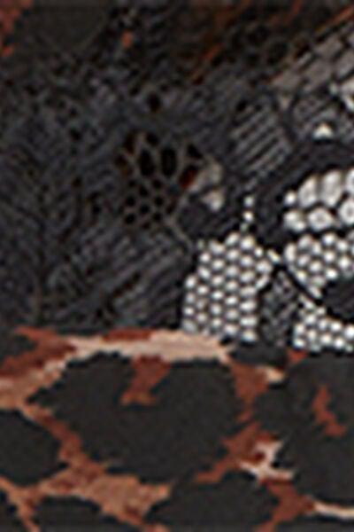 Brown Sensual Attitude Animal Print Thong, 5601_030K, large image number 5