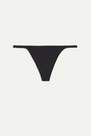Intimissimi - Black Ultralight Microfibre G-String With Side Straps, Women