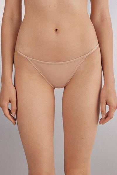 Intimissimi - Beige Ultralight Microfibre G-String