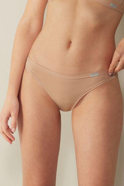 Intimissimi - Soft Beige Cotton G-String