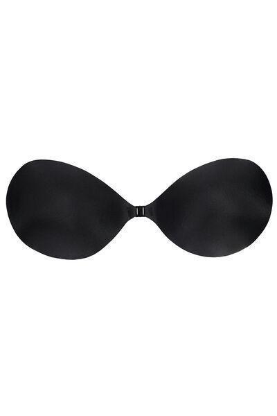 Tezenis - Black Stay-Up Self-Adhesive Cups
