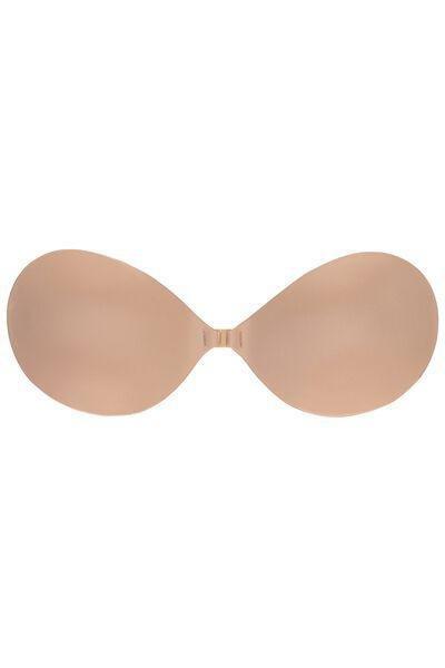 Beige Stay-Up Self-Adhesive Cups, , large image number 0