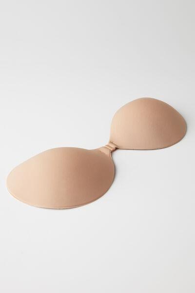 Beige Stay-Up Self-Adhesive Cups, , large image number 3