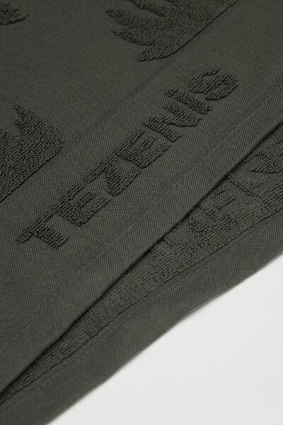 Green Devore Terry Beach Towel, 5701_776Y, large image number 1